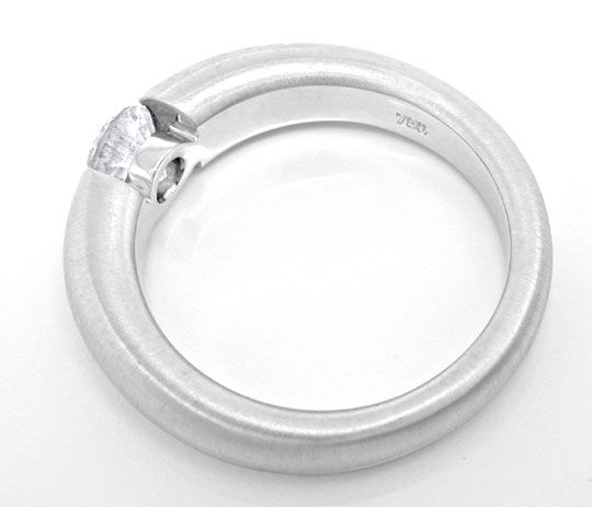 Foto 3 - Brillant-Spann Ring 0,90ct Top Wesselton 18K, S6649