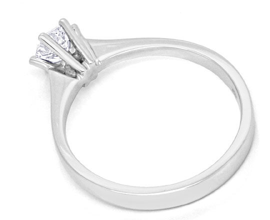 Foto 3 - Diamant-Krappen-Solitär Ring 0,48ct Brillant 18K, S9037