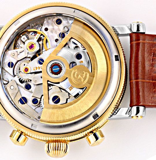 Foto 5 - Chronoswiss Chronometer Chronograph Stahlgold Hr Topuhr, U1337